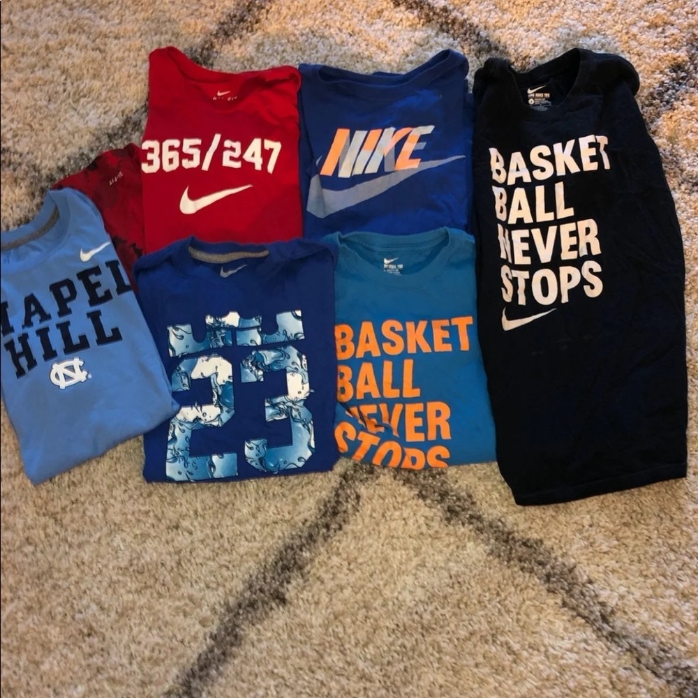 Boys Nike shirts